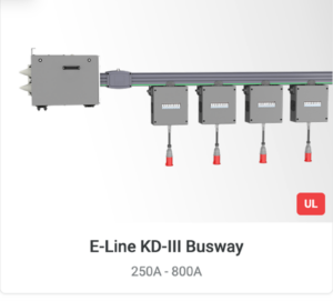 Data Rack Busway: E-Line KD-III (250A–800A)
